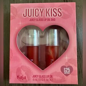 NIB Kaja Juicy Glass Lip Oil Duo